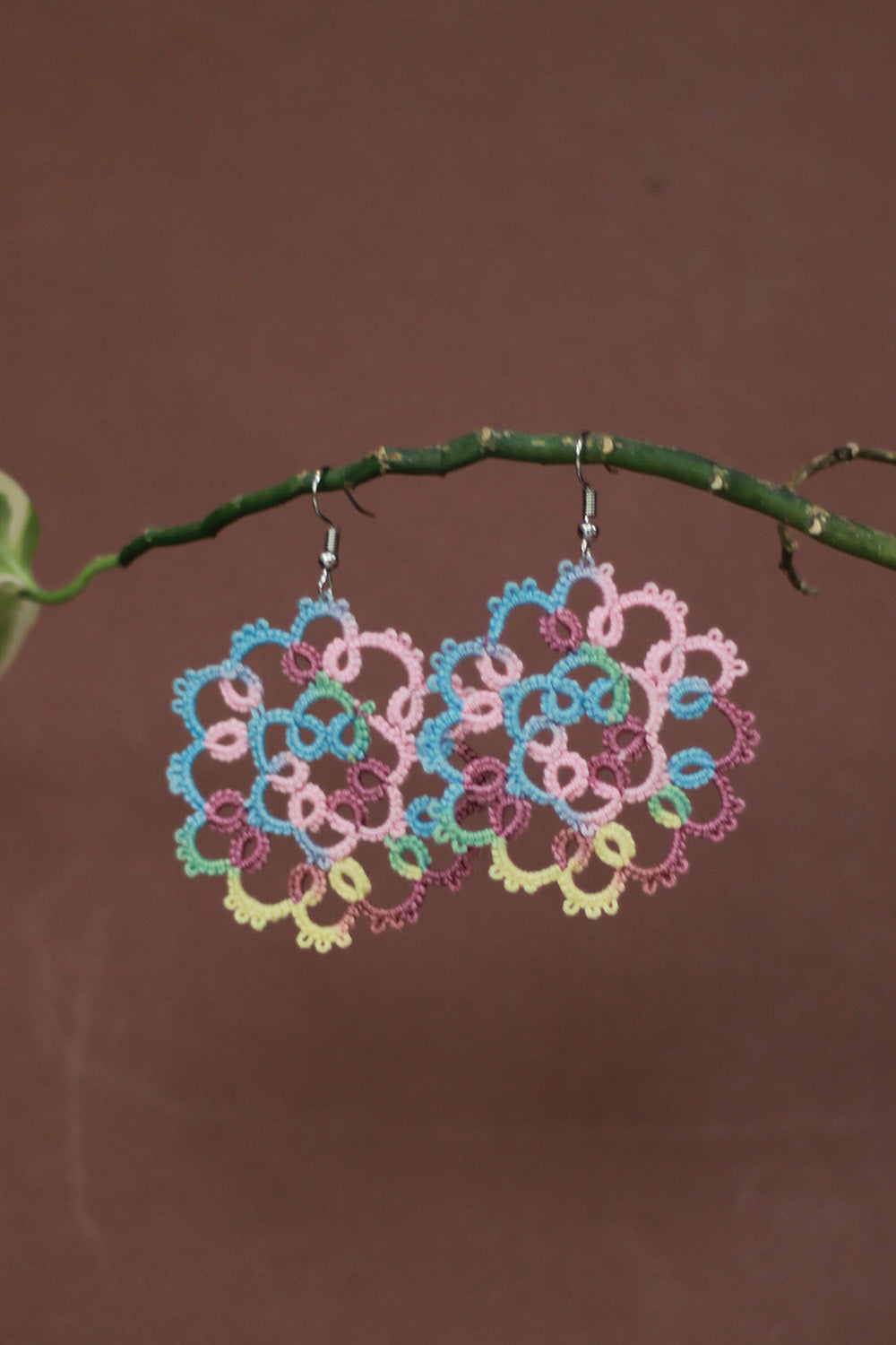 Knots to Node | Marshmallow Delight Earrings