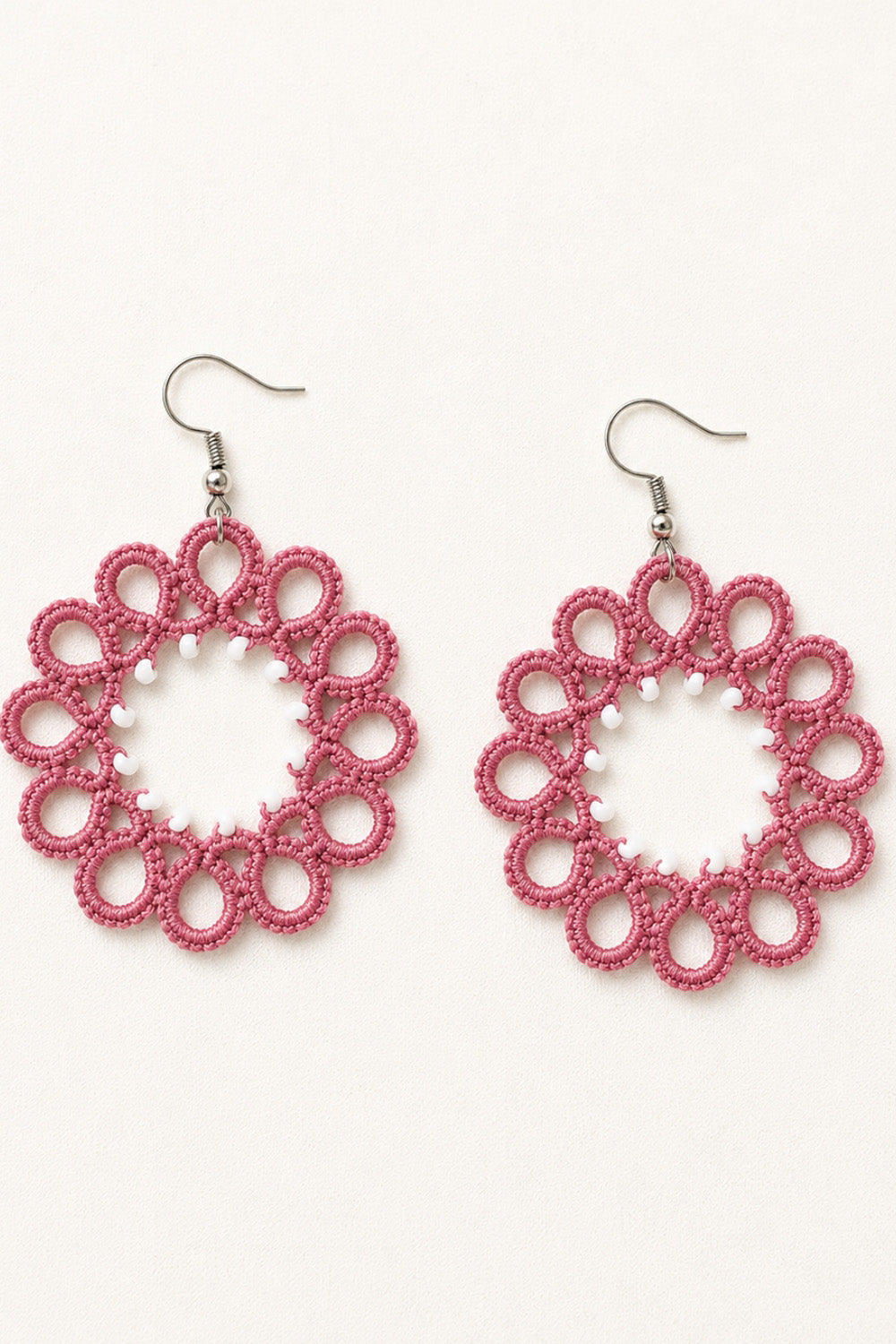 Knots to Node | Boho Rosette Earrings