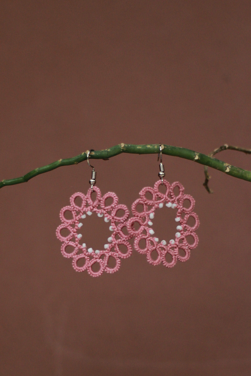 Knots to Node | Boho Rosette Earrings