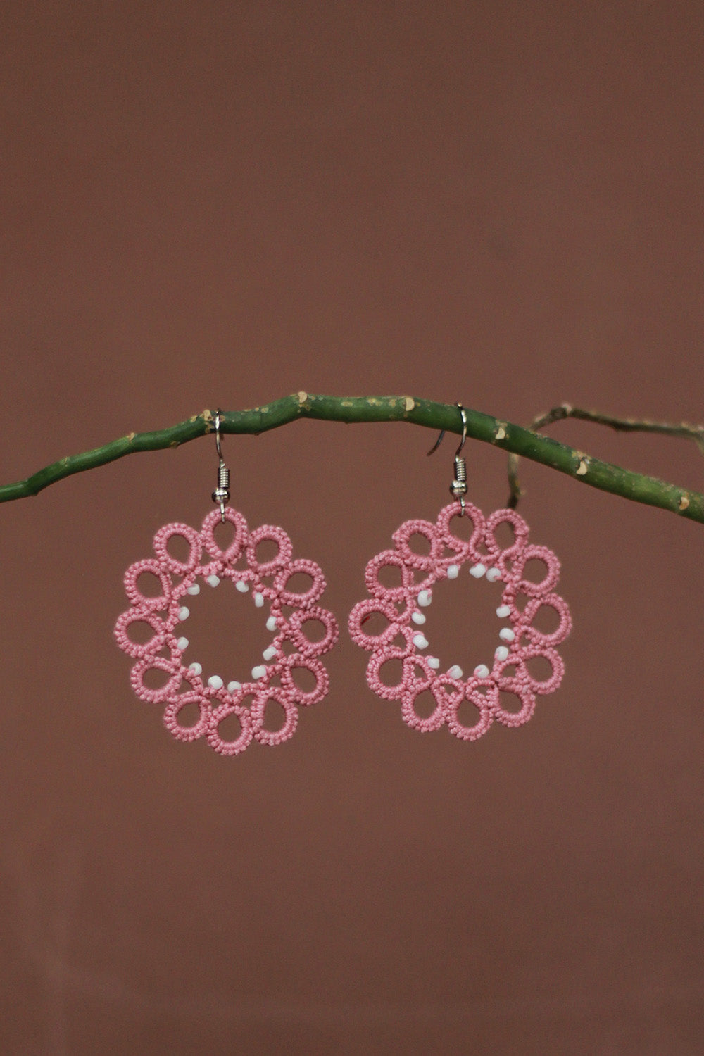 Knots to Node | Boho Rosette Earrings