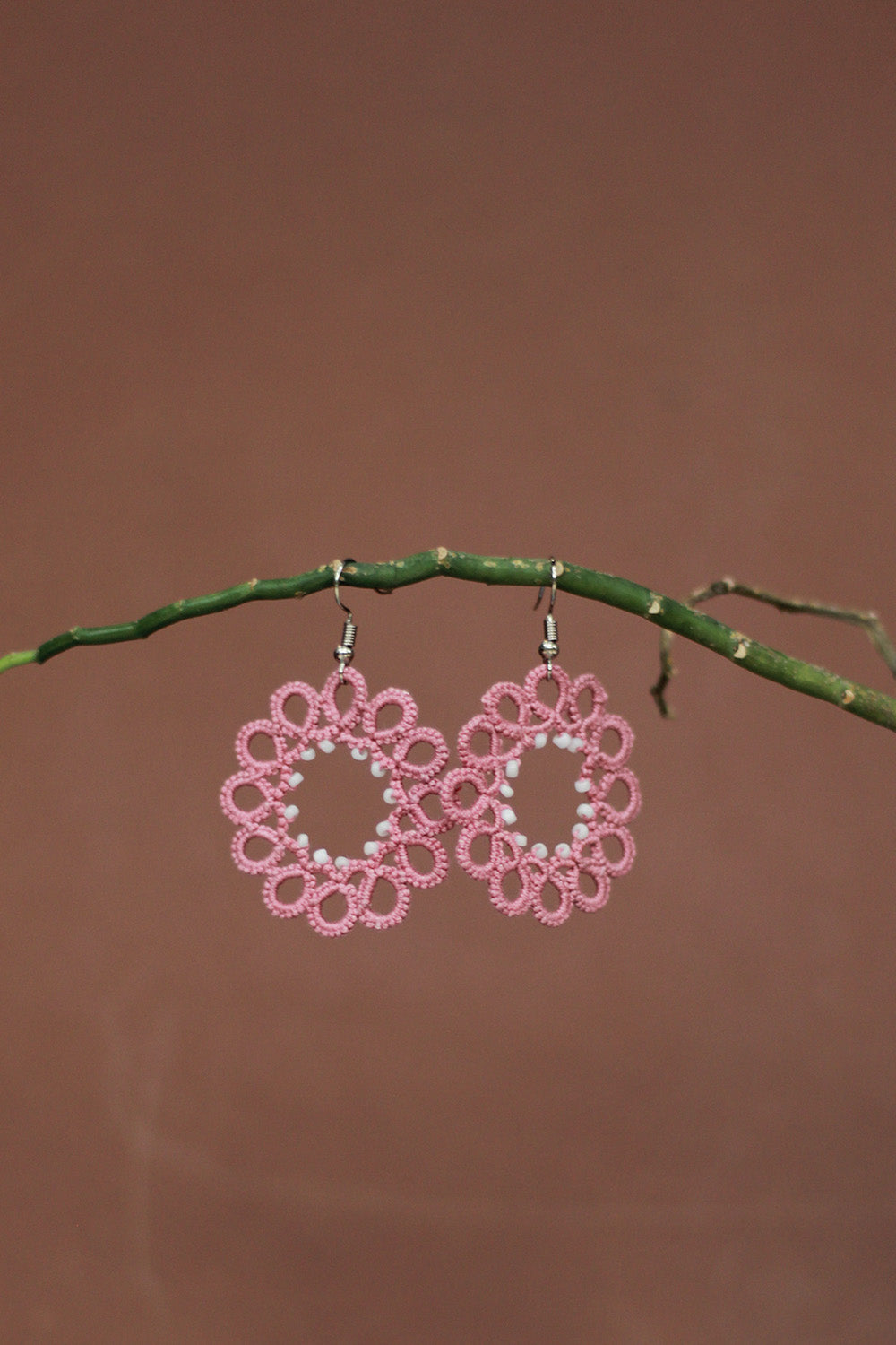 Knots to Node | Boho Rosette Earrings