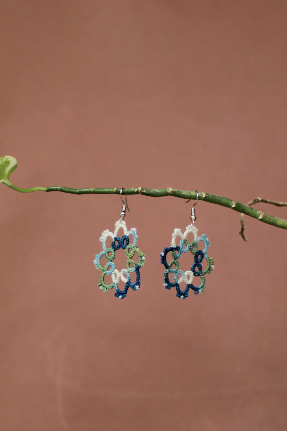 Knots to Node | Sage Symphony Earrings