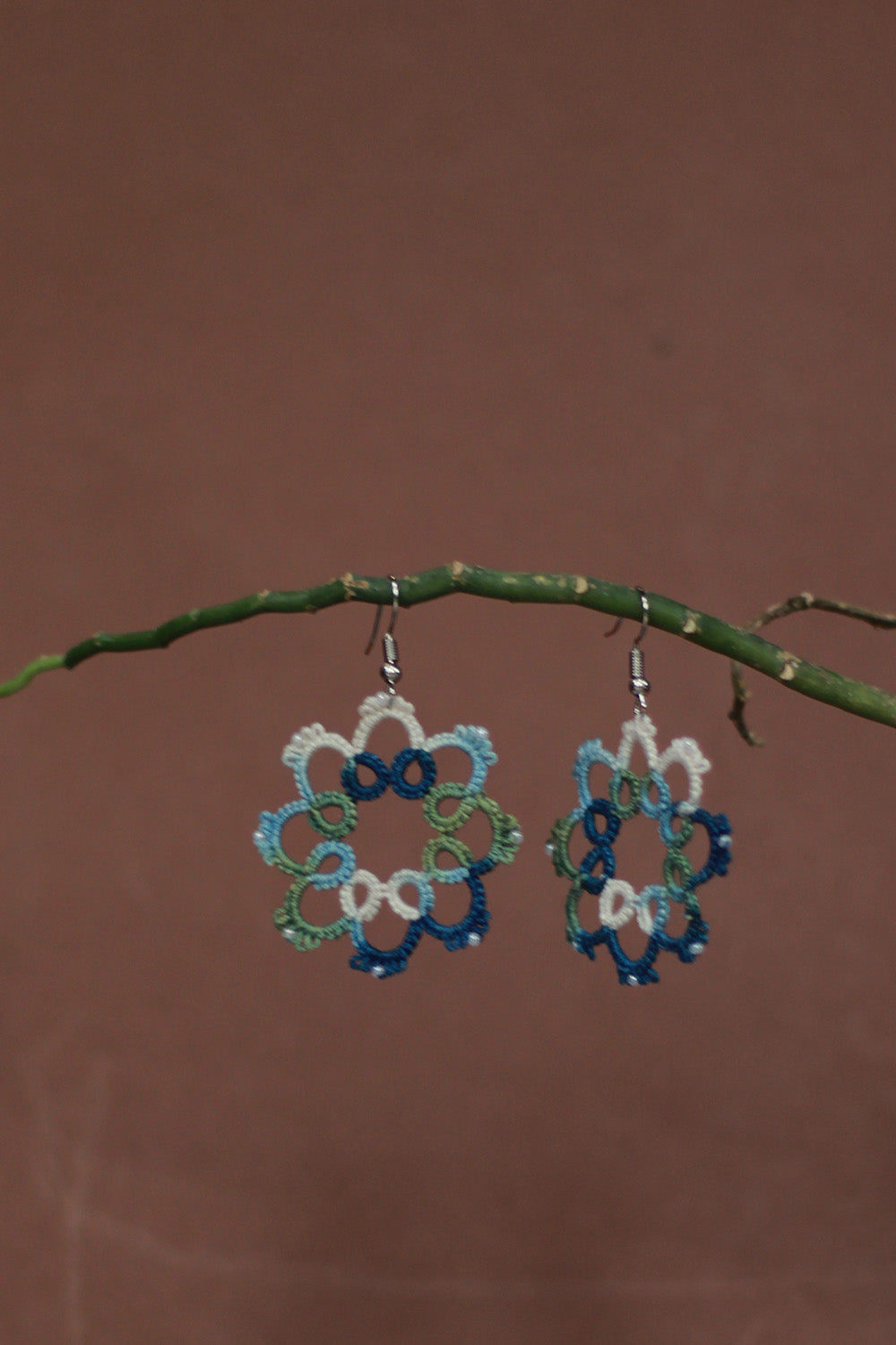 Knots to Node | Sage Symphony Earrings