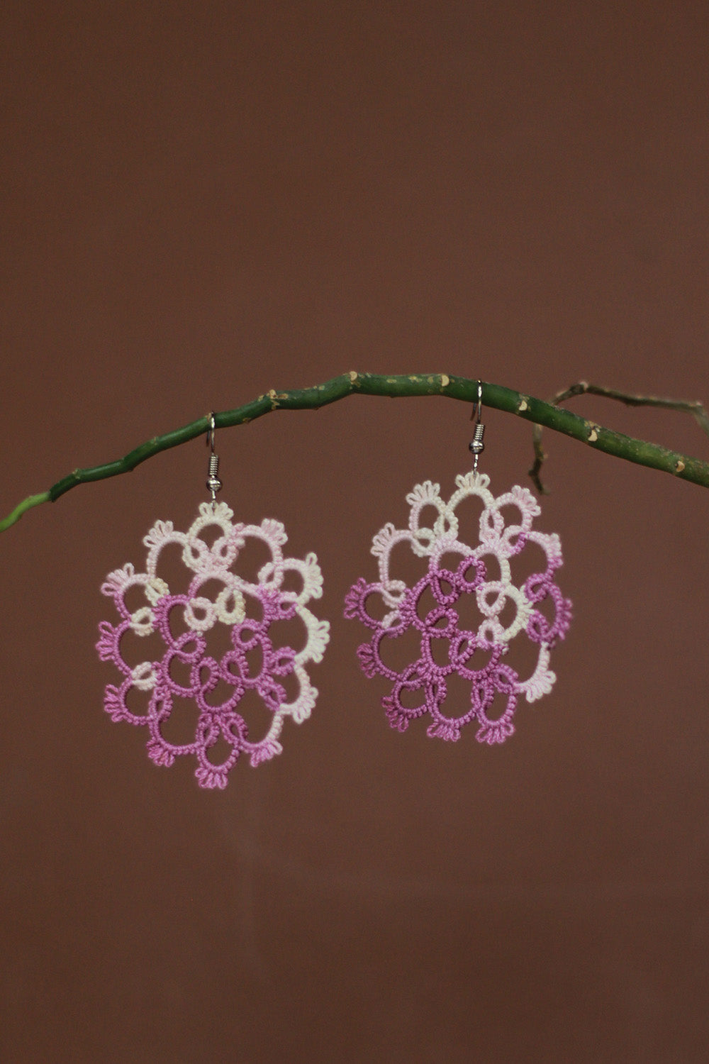 Knots to Node | Lavender Haze Earrings