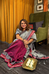 Khunn Saree | Slate