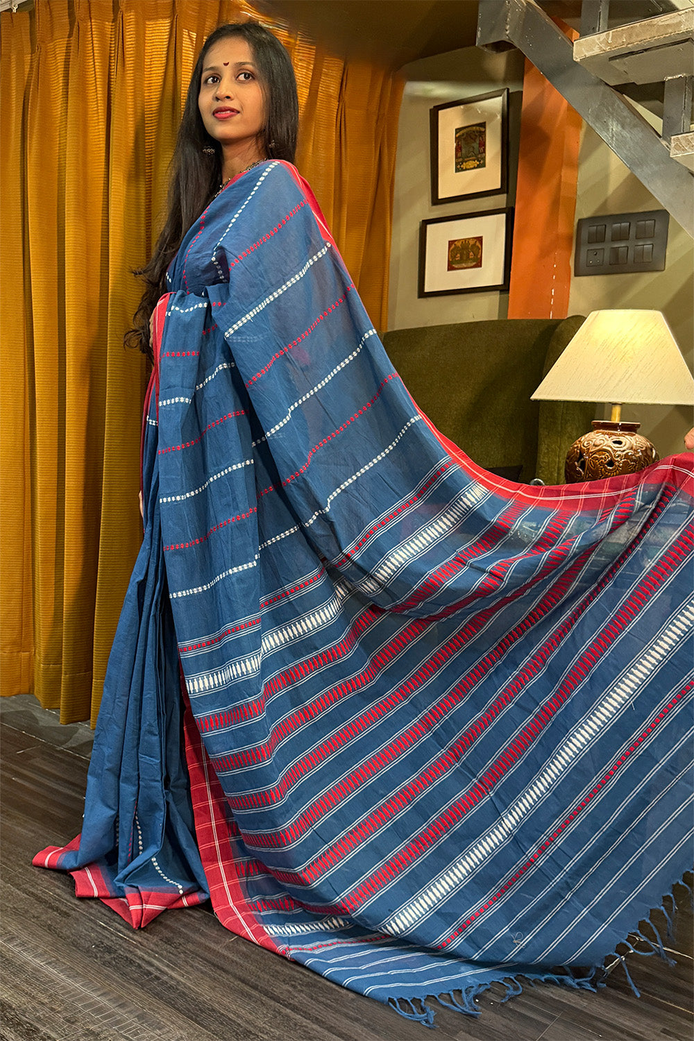 Begumpuri Saree | Blue