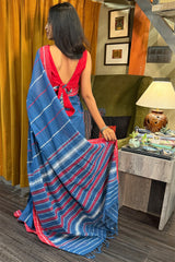 Begumpuri Saree | Blue