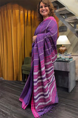 Begumpuri Saree | Violet