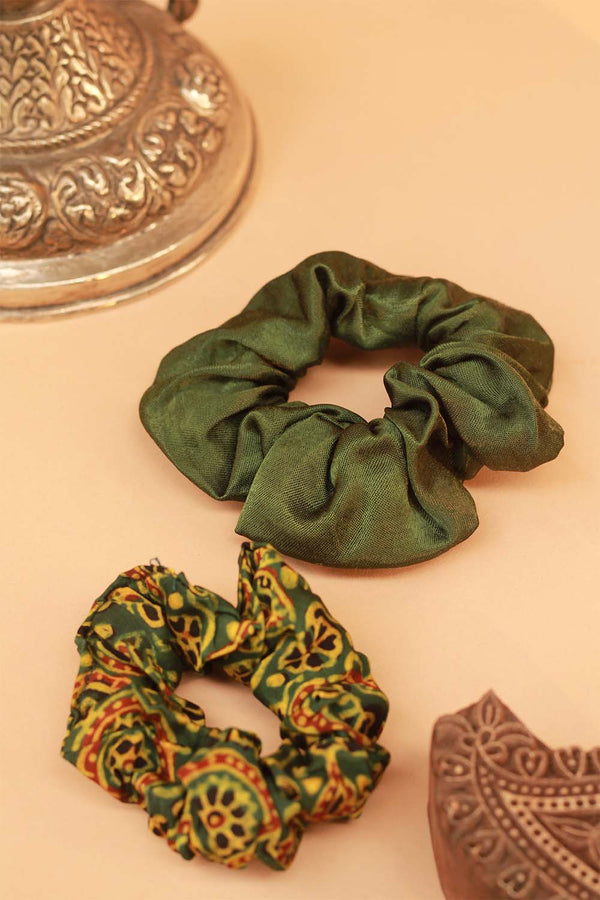 Modal Silk Scrunchie - Set of 2