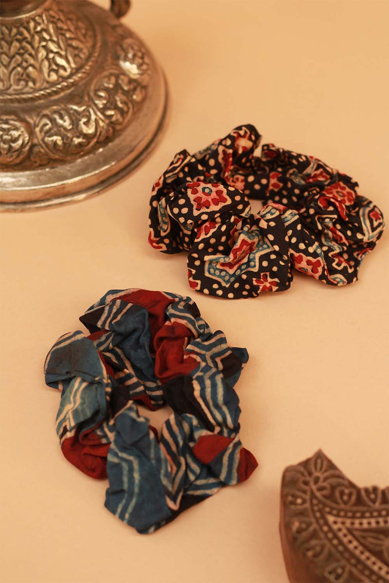 Modal Silk Scrunchie - Set of 2