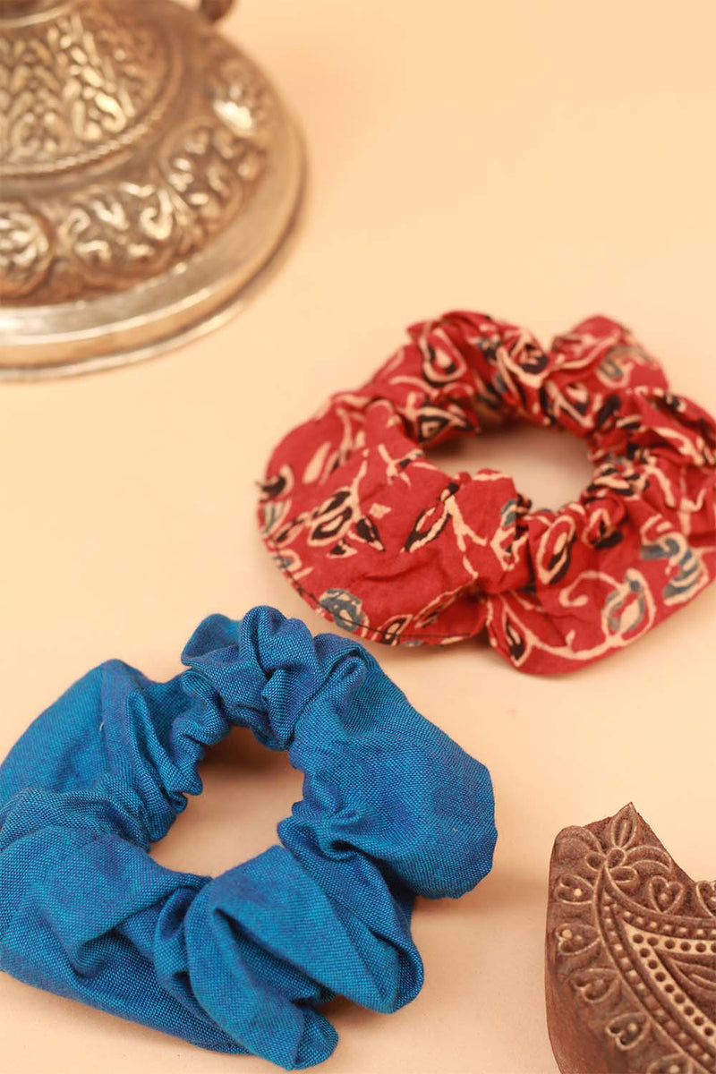 Cotton Scrunchie - Set of 2