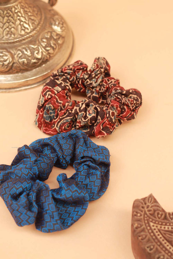 Cotton Scrunchie - Set of 2
