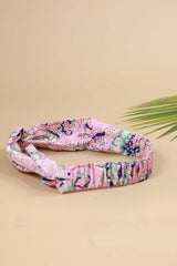Knotted Vagaband   - in Pink & Blue