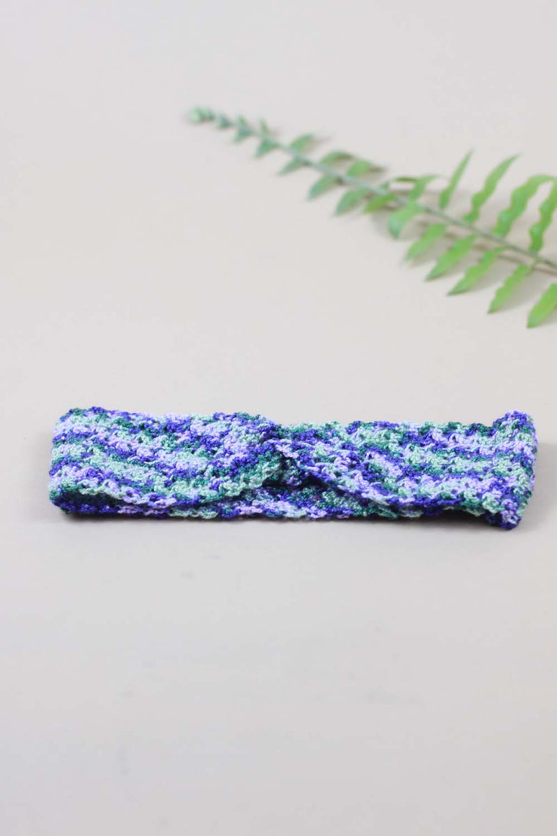 Crochet Hair Band- Lilac