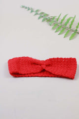 Crochet Hair Band- Scarlet