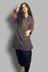 Basic Dhoti | Black Rayon