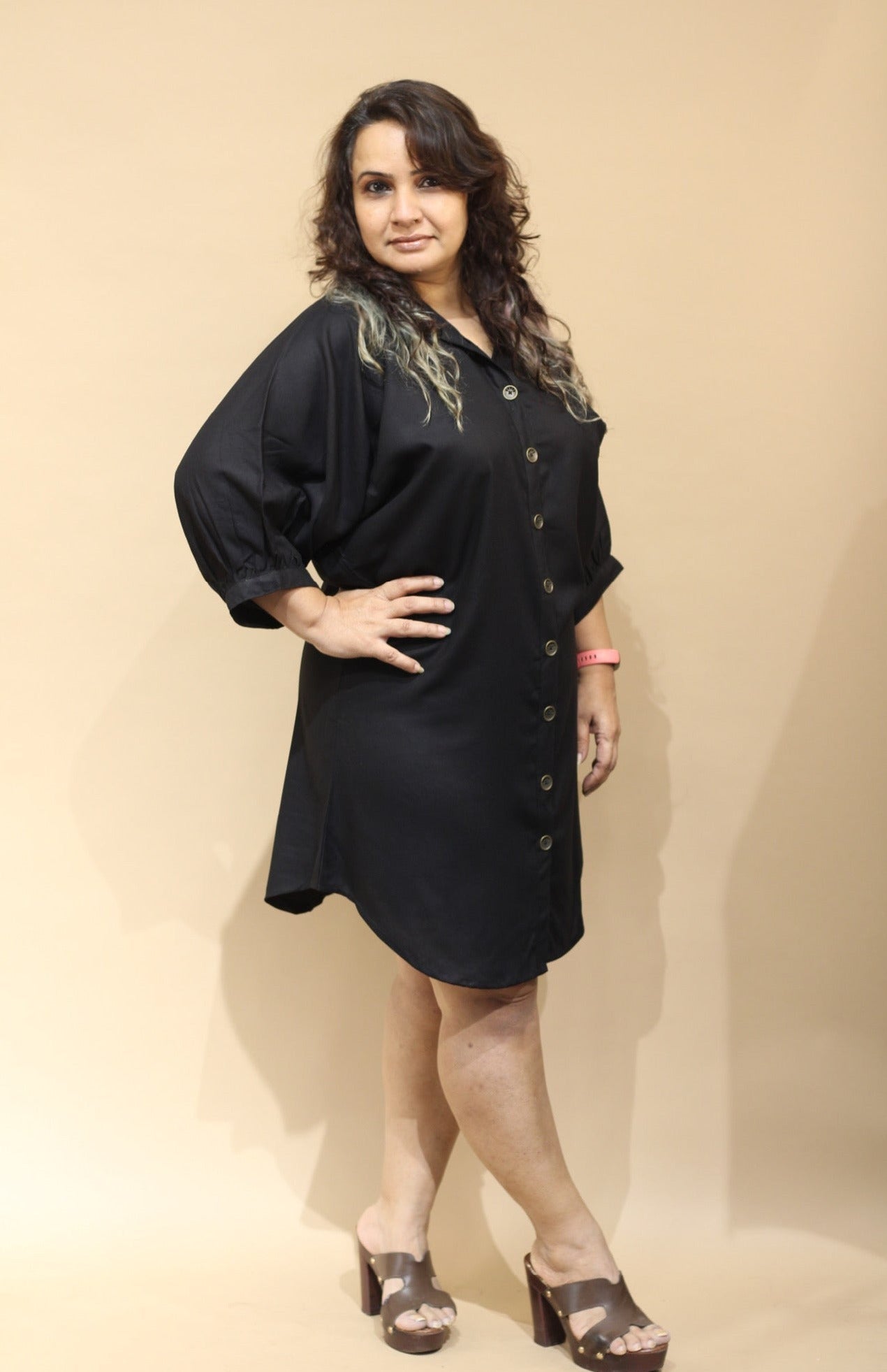 Shirt Dress | Simply Black