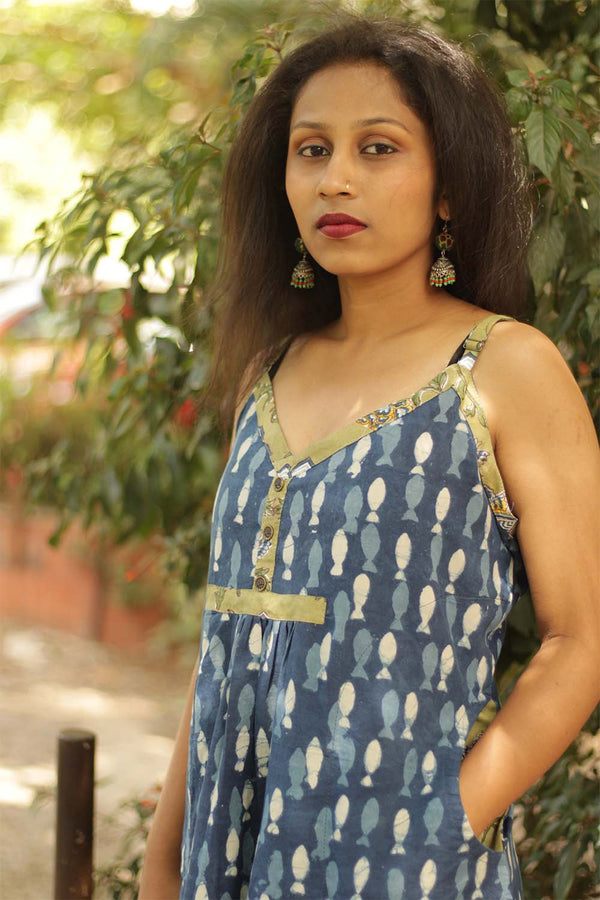 Sunset Soiree Spaghetti Dress- Fishing for Compliments