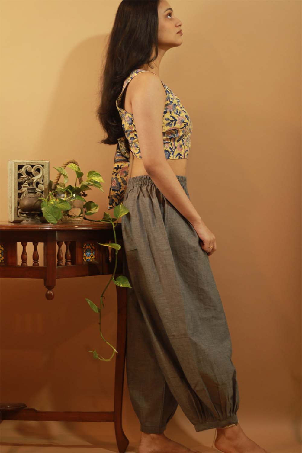 Just Grey Harem Pants