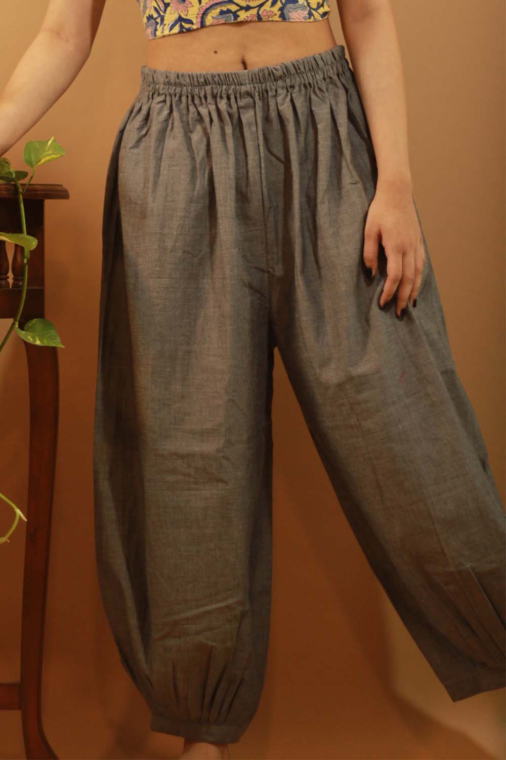 Just Grey Harem Pants