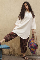 Short Kurta in Ivory