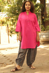 Short Kurta in Pink