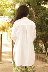 Short Kurta in White