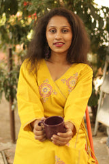 Zardi Nazakat- Hand Embroidered Angarkha