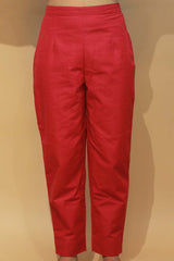 Amala | Slim Pants | Rouge