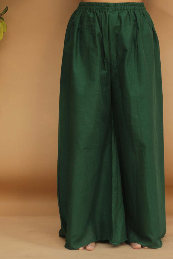 Palazzo Pants in Forest Green