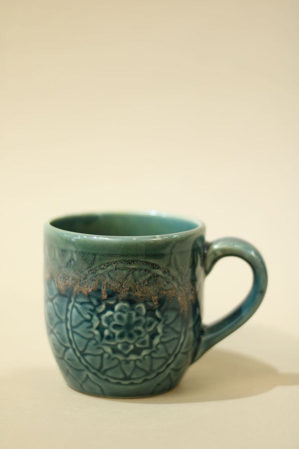 Turquoise- A Ceramic Cup