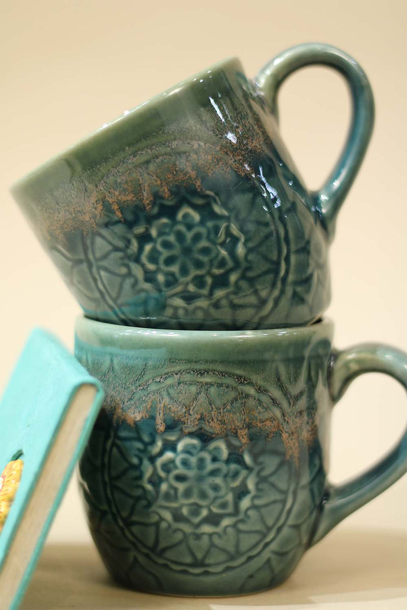 Turquoise- A Ceramic Cup