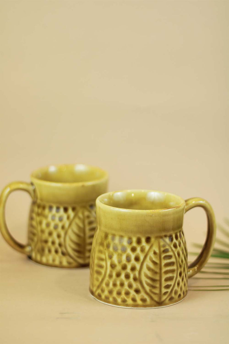 Amber - an Engraved Ceramic Cup