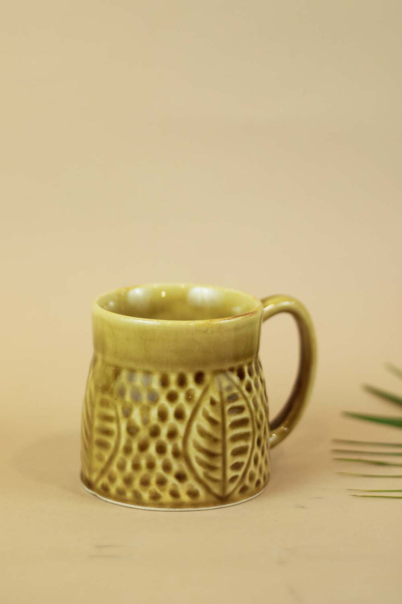 Amber - an Engraved Ceramic Cup