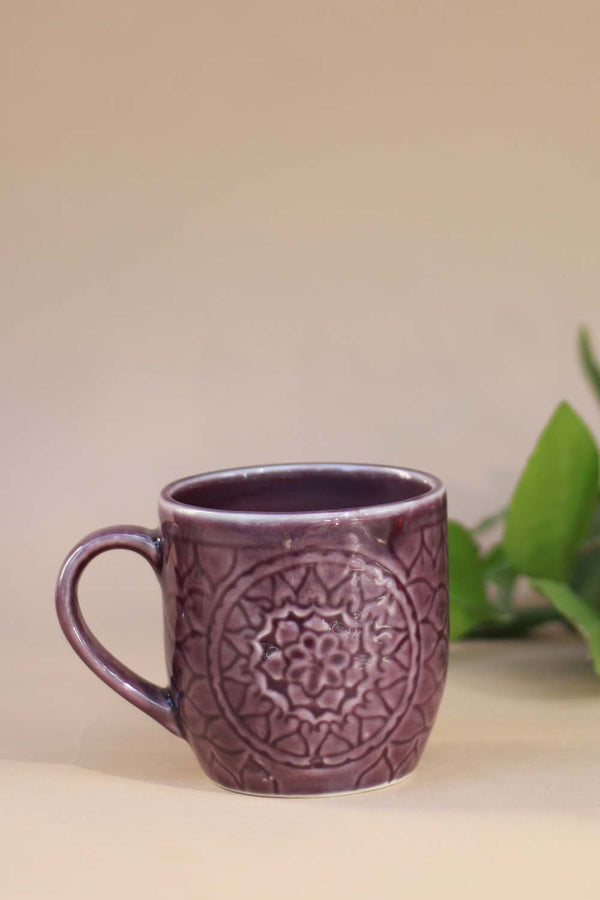 Amethyst Ceramic Cup