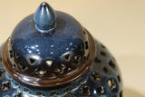 Albarello Ceramic Lamp in Umber