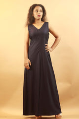 Wide Legged Jumpsuit in Midnight Blue