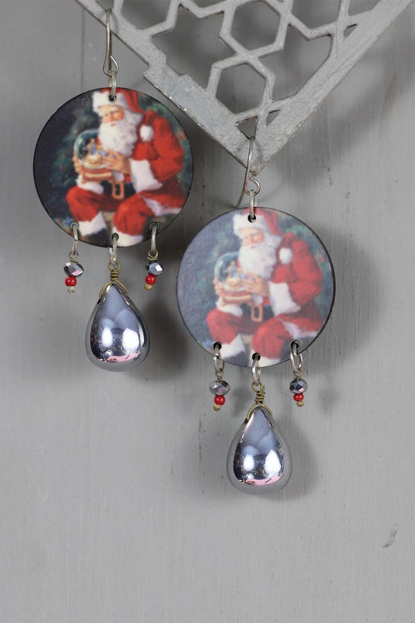 Santa Claus Earrings