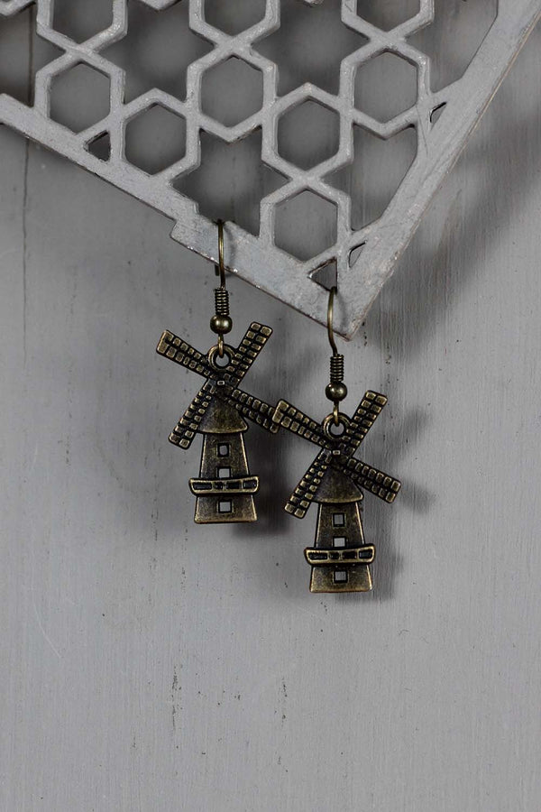 Windmill Charm Earrings