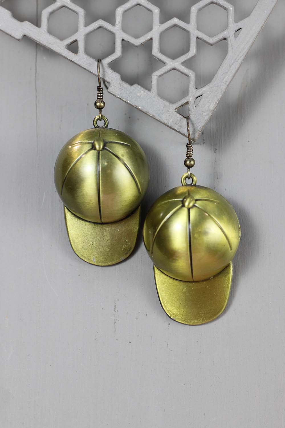 Baseball Charm Earrings