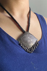 Brahmand Pure Silver Necklace