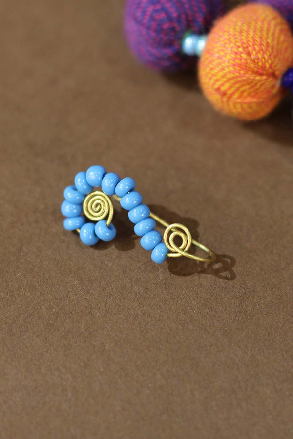 Handcrafted Brass Wire Nosepin