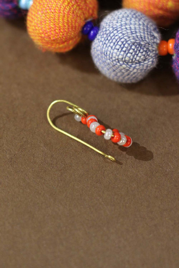 Handcrafted Brass Wire Nosepin