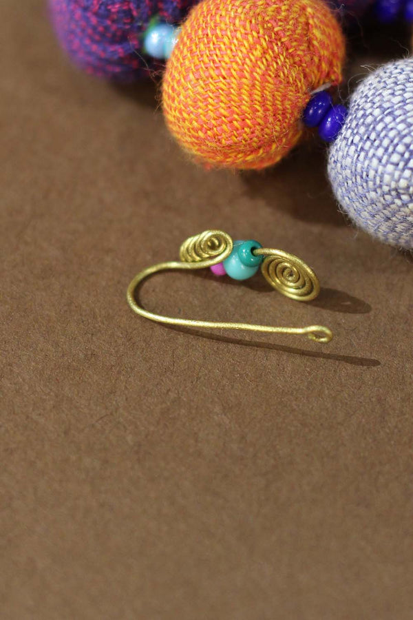 Handcrafted Brass Wire Nosepin