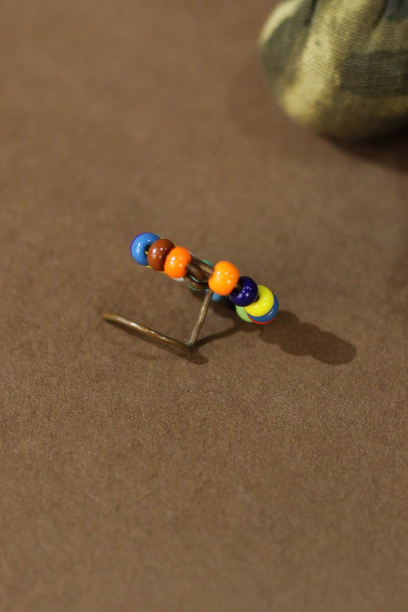 Handcrafted Brass Wire Nosepin
