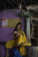 Ilkal Saree in Lime