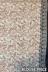Bagru Blockprinted Cotton Saree